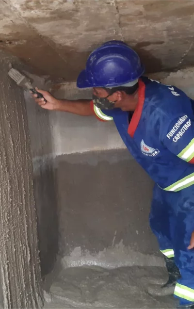 Impermeabilização de caixa d'água Alfa Campinas - São Paulo