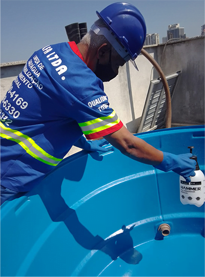 desinfecção de caixa d'água Alfa São Paulo