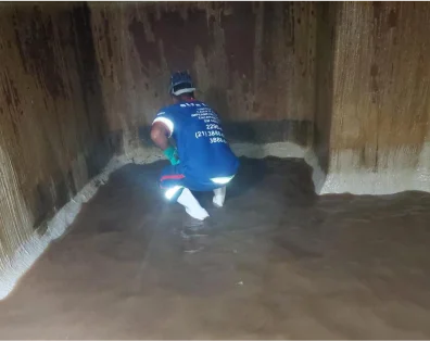 quem pode assinar laudo de limpeza de caixa d'água